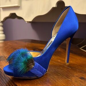 Peacock Shoes🦚 Beautiful and only worn once!